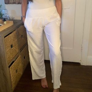 White pants